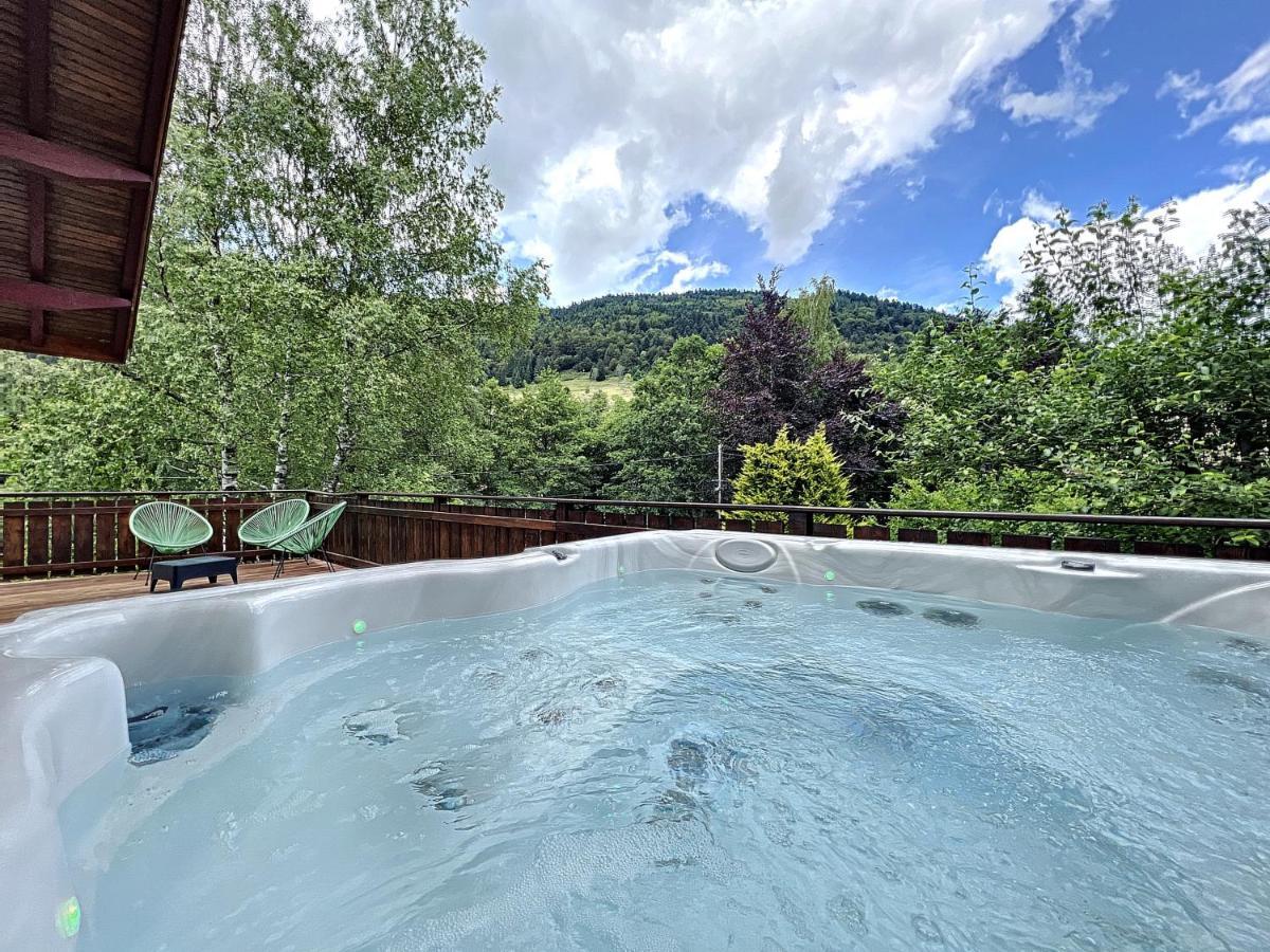 Les Cimes Blanches Cledicihome Chalet 10 Pers Spa & Grand Terrain 4 Minutes Des Pistes La Bresse Bagian luar foto