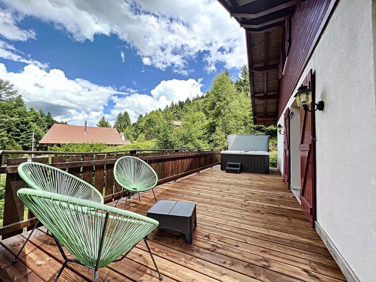 Les Cimes Blanches Cledicihome Chalet 10 Pers Spa & Grand Terrain 4 Minutes Des Pistes La Bresse Bagian luar foto