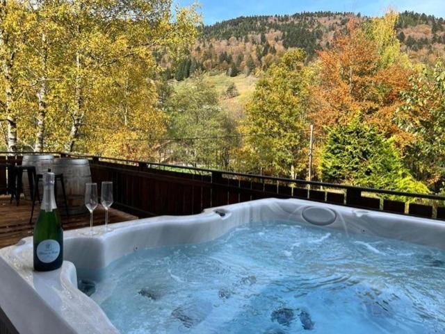 Les Cimes Blanches Cledicihome Chalet 10 Pers Spa & Grand Terrain 4 Minutes Des Pistes La Bresse Bagian luar foto